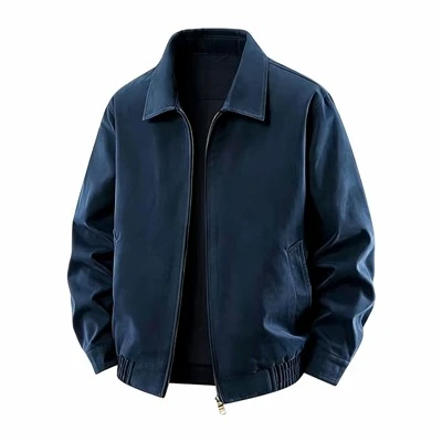 Casual Cotton Bomber Jacket