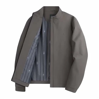 Μπουφάν Mock Neck Casual